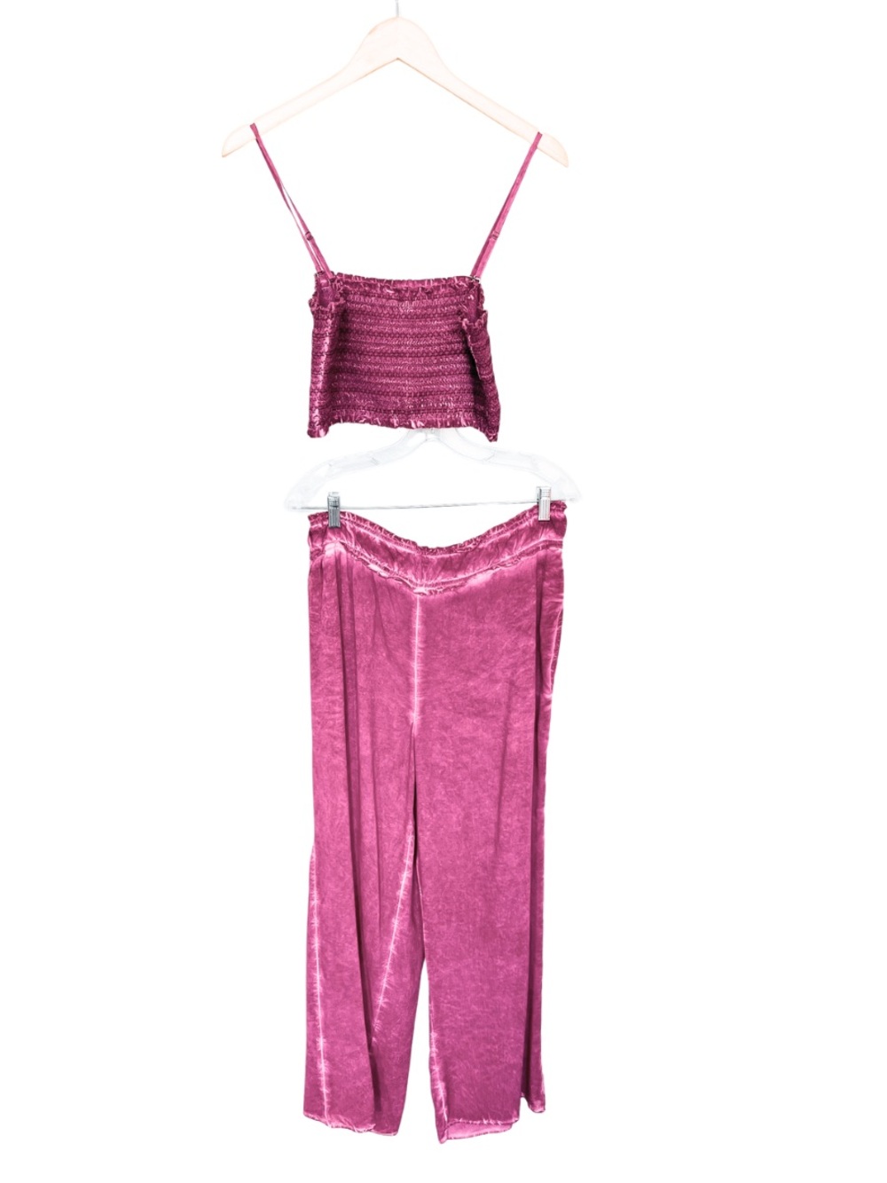 Anthropologie Washed Pink Lounge Set